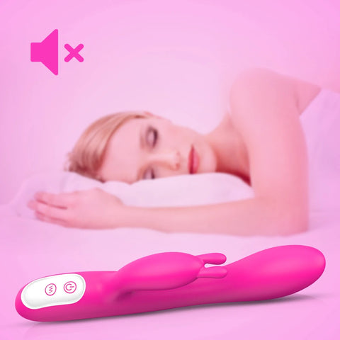 (Women) Automatic 9 Vibration Modes + Enhanced Mode Thrusting Rabbit Vibrator Triple Action G Spot Vibrator 3.2