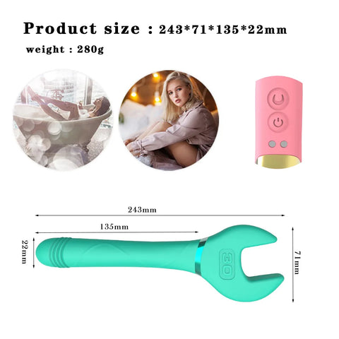 (Women) Wrench 3.1 - Wrench Vibrators Interesting AV Toys Powerful Vibration Masturbator Clitoris Nipple Massager